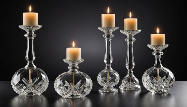 Innovation et élégance : découvrez les bougeoirs en cristal de saint louis